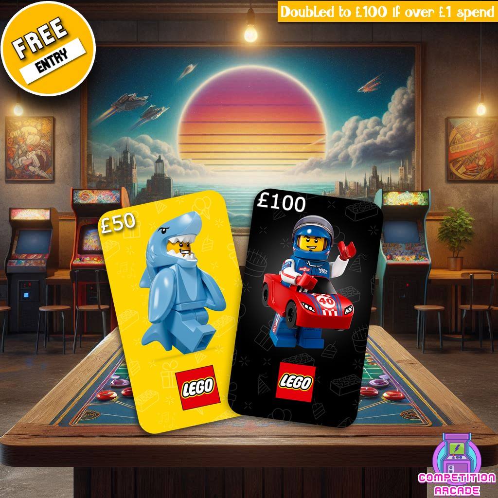 Free Entry - £50 Lego Gift Card + Instant Wins (Prize Doubled Over £1 ...